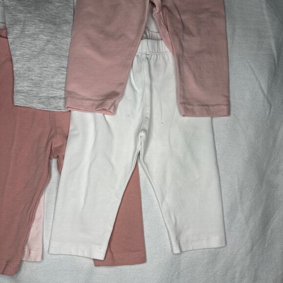 H&M 5-Pack Baby Leggings Size 4-6M Neutral Tones - Picture 8 of 10